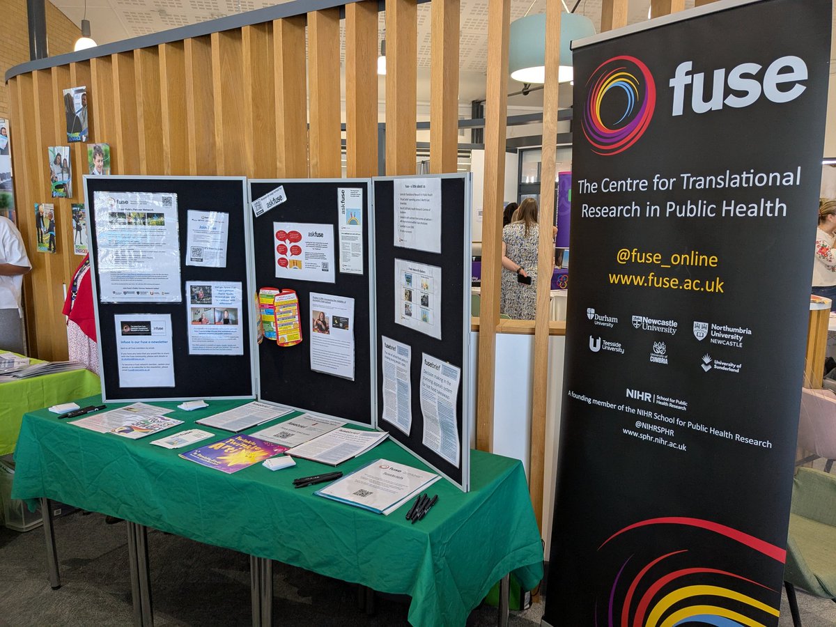 fuse_online's tweet image. Today we're at the Inclusive Education Conference @sunderlanduni with @BlogSenco @MrsEmilyCarr and our colleagues from @NIHRSPHR. Please come and visit our stand to find out more about Fuse and the research we do with children & young people.
#pullupachair #inclusive #education