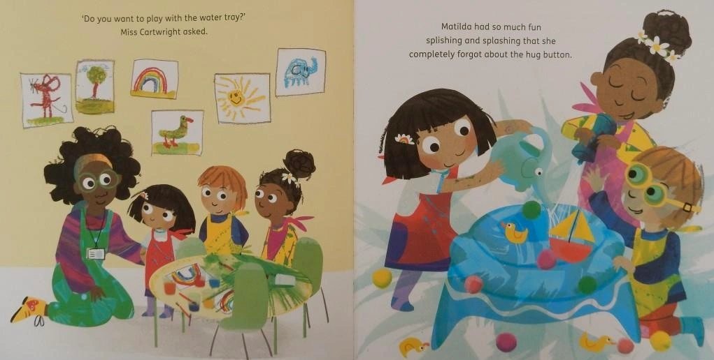JillBennett18's tweet photo. Starting nursery #TheHugButton @NaomiJones1 &amp; Rebecca Ashdown @OxfordChildrens will help beginners feel confident as they take those first big steps - it’s #RedReadingHub’s #picturebook of the day reviewed on the blog https://t.co/Eb1ZFKm2qo https://t.co/AbkvZmzoEv