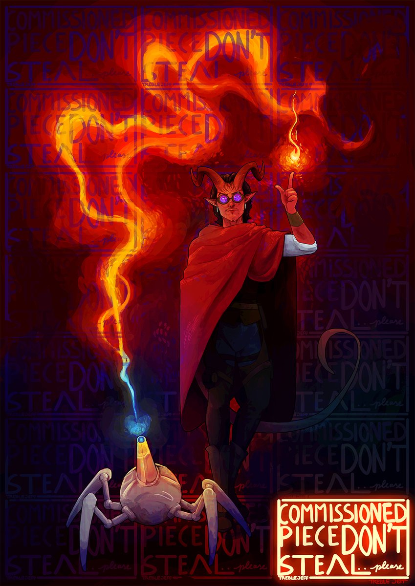 treblejeff_twt's tweet image. #commissionsopen ~
If you're a dnd player, fantasy appreciator, or scifi nerd with lots of characters in your mind that you want to visualize.. look no further than.. ME!!
I draw a lot of things.. from elves to minotaurs, to lizard people~
info here treblejeffcommissions.carrd.co
#DnD