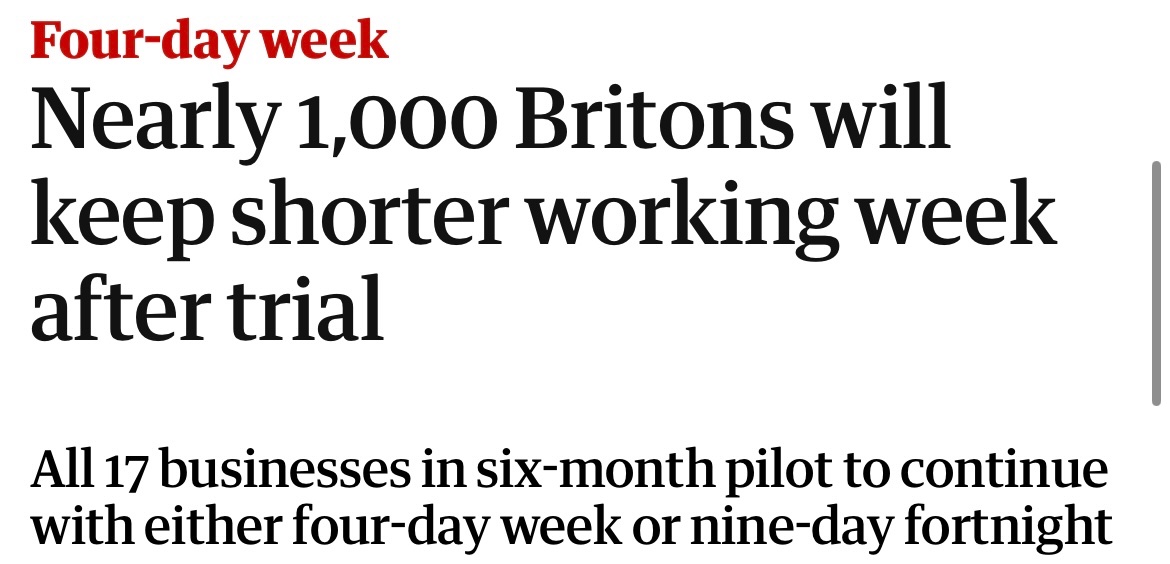 So companies will be forced to pay staff 20% more. Only in indolent, entitled Britain would this be considered something to celebrate.