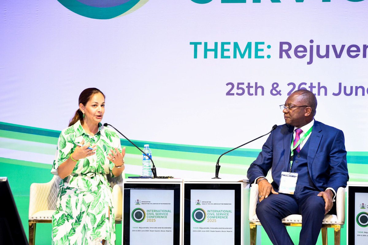 I was invited to a 2 days International Civil Service conference organised by the Head of Civil Service of the federation with participants coming from 10 Countries  to build capacity &amp; partnership with CSO, private sector &amp; government agencies.