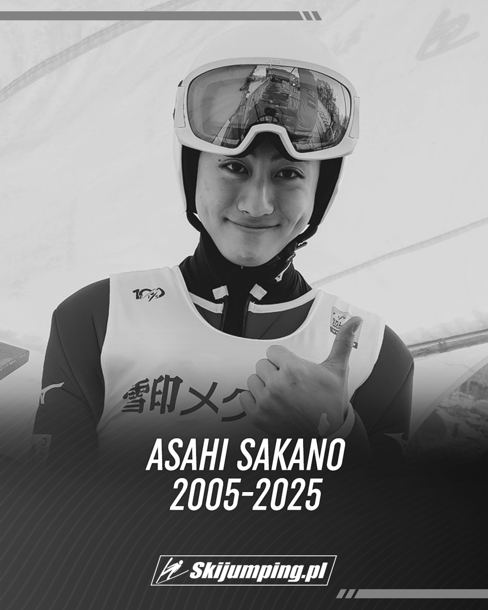 Dotarła do nas tragiczna wiadomość. Nie żyje Asahi Sakano. Utalentowany japoński junior miał 19 lat.

skijumping.pl/wiadomosci/369…