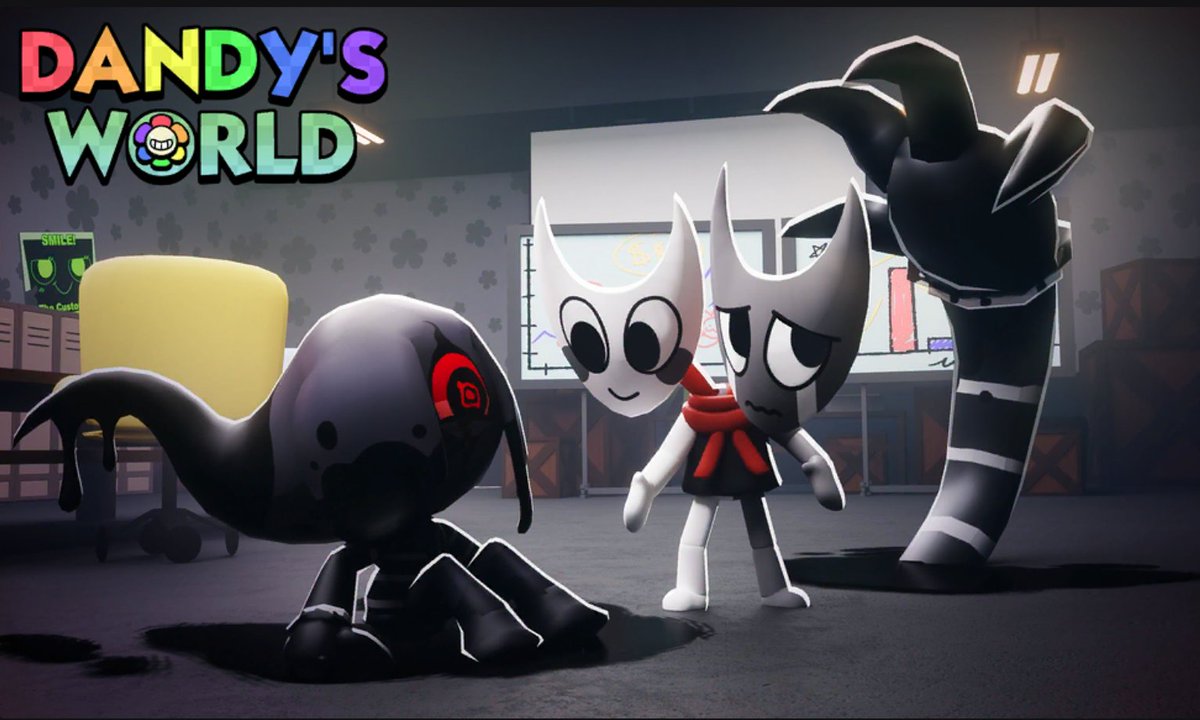 FriskerRisker's tweet image. Saw it and decided to draw it:p #dandysworld #dandysworldfanart #blot #razzleanddazzle