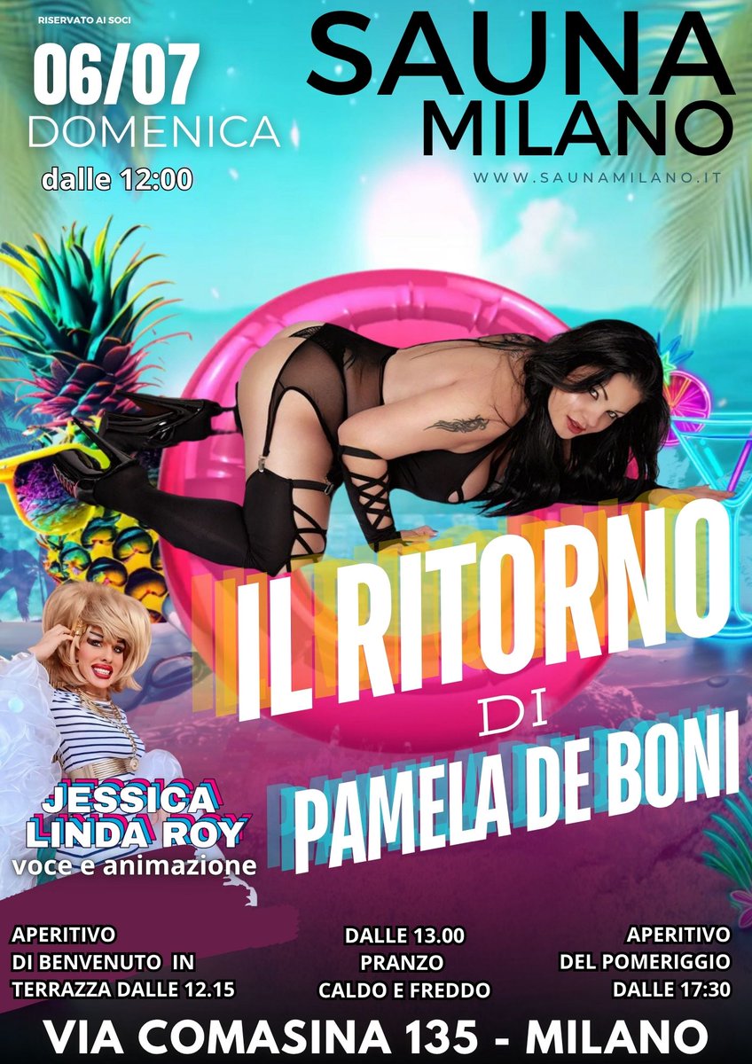 Info HotClub (@infoclubprive) on Twitter photo Il ritorno della #miss #curvy alla <a href="/saunamilano/">SaunaMilano</a> Via Comasina 135
πππ #domenica 6 #luglio dalle 12.00 Il ritorno della #miss #curvy alla <a href="/saunamilano/">SaunaMilano</a> Via Comasina 135
πππ #domenica 6 #luglio dalle 12.00