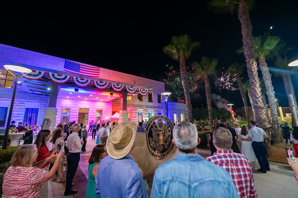 We welcomed Maltese dignitaries, diplomatic representatives, and friends and partners of the U.S. Embassy to celebrate America's 249th birthday and our cherished friendship with Malta 🇺🇸🇲🇹 Take a look at our favorite moments from our Route 66-themed party, featuring world
