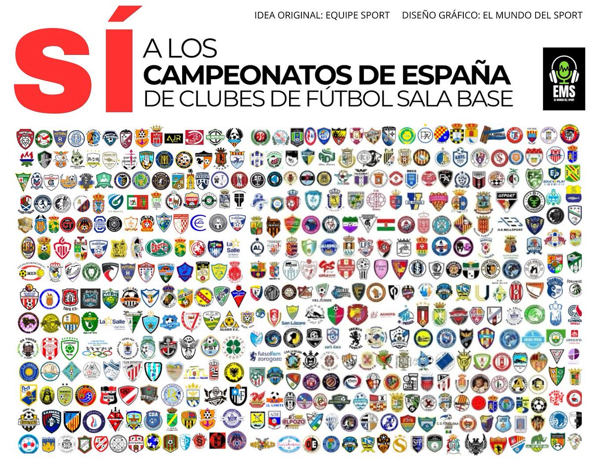 PLATAFORMA NACIONAL DE CLUBES BASE DE FUTSAL.

YA ESTAMOS UNIDOS📝
TODO POR EL FUTSAL⚽
El FUTSAL SE RESPETA💪

#SOSFUTSAL