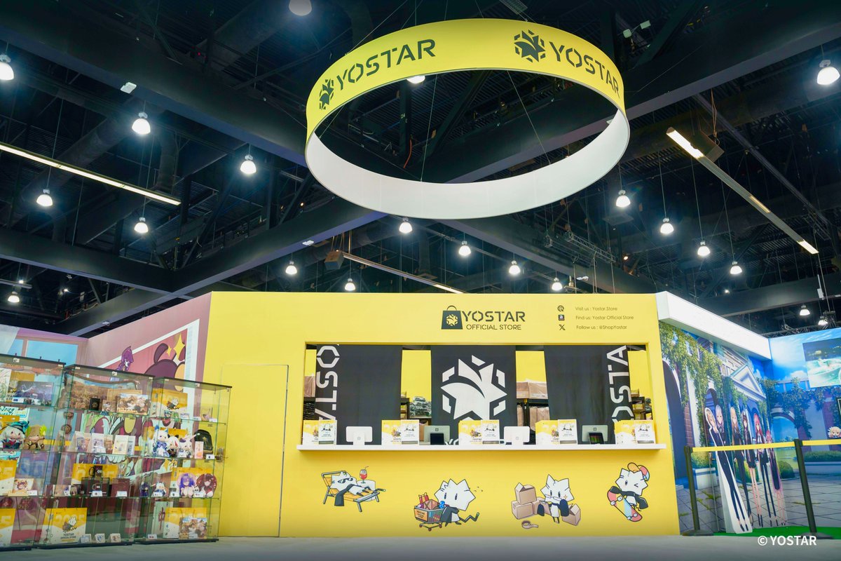 Anime Expo is a GO! ✅
Yostar E-85 booth spotted 📍
Come find us!

Yostar Booth E-85 | July 3-6, 2025 | Los Angeles Convention Center, CA

#Yostar #AzurLane #Arknights #MahjongSoul #AnimeExpo #AX2025