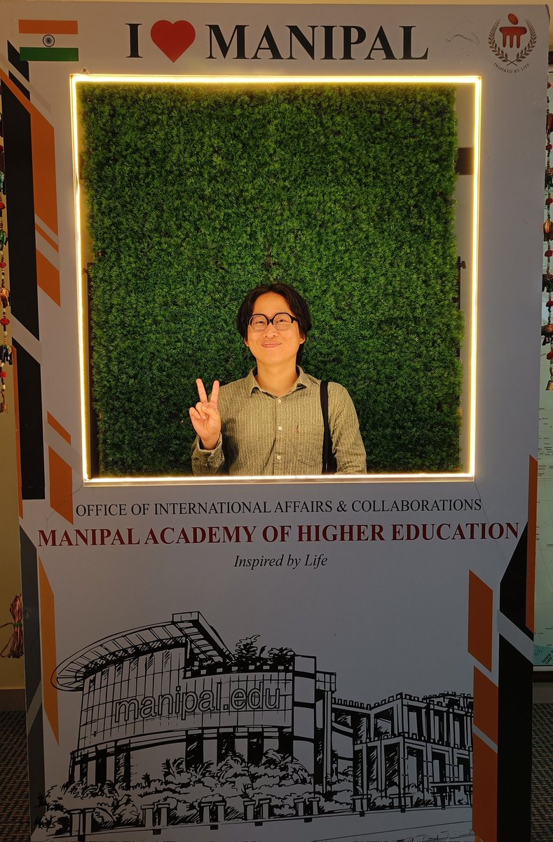 Estonia meets India! 
Mr. Tanaset Siriwattanadirek is here to experience the best of both worlds as part of our semester exchange program at Manipal Centre for European Studies. #exchangeprogram #globalcitizens #manipalcentreforeuropeanstudies