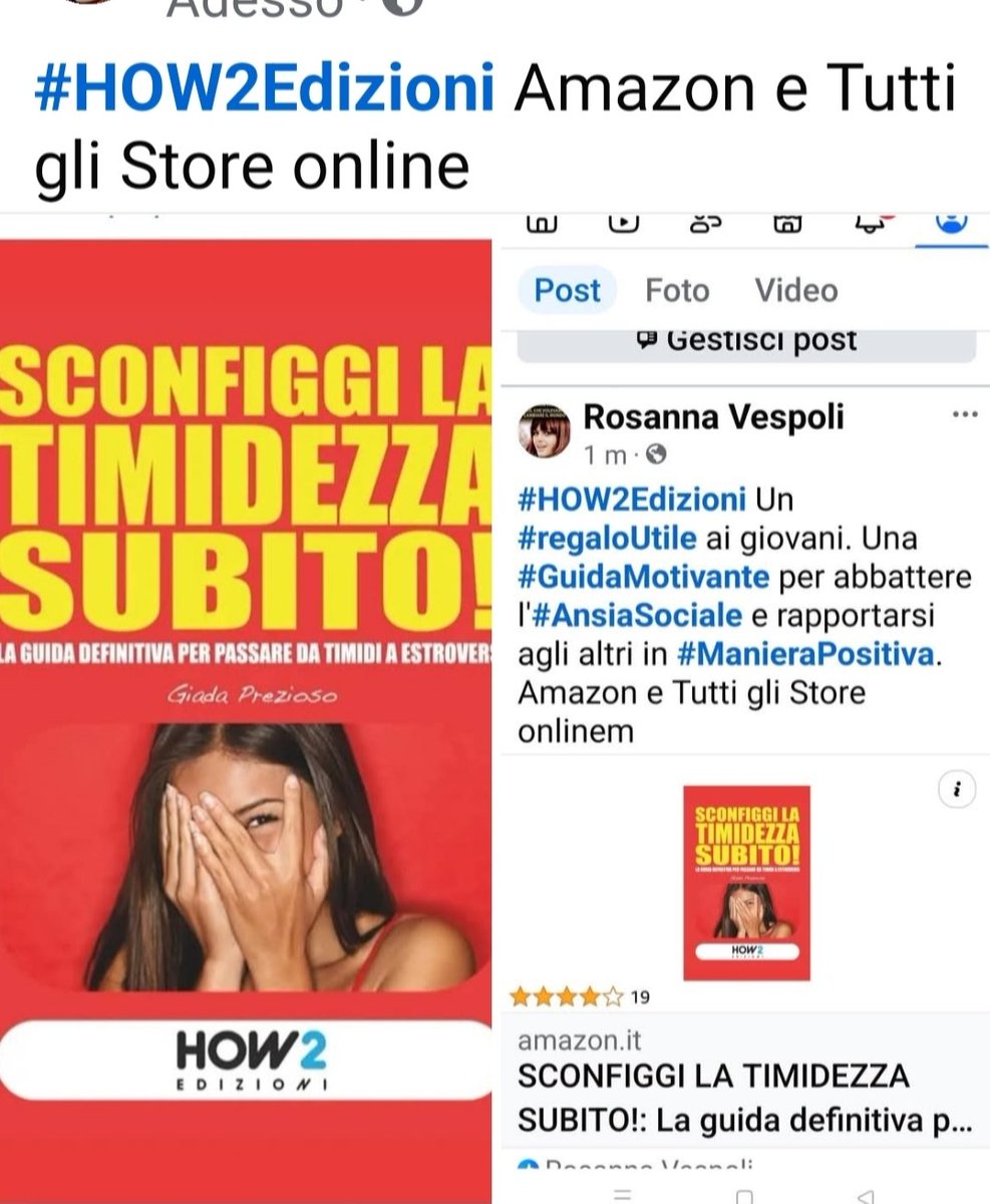 rosanna_vespoli's tweet photo. #HOW2Edizioni Amazon e Tutti gli Store online https://t.co/2SHFjPAZz5