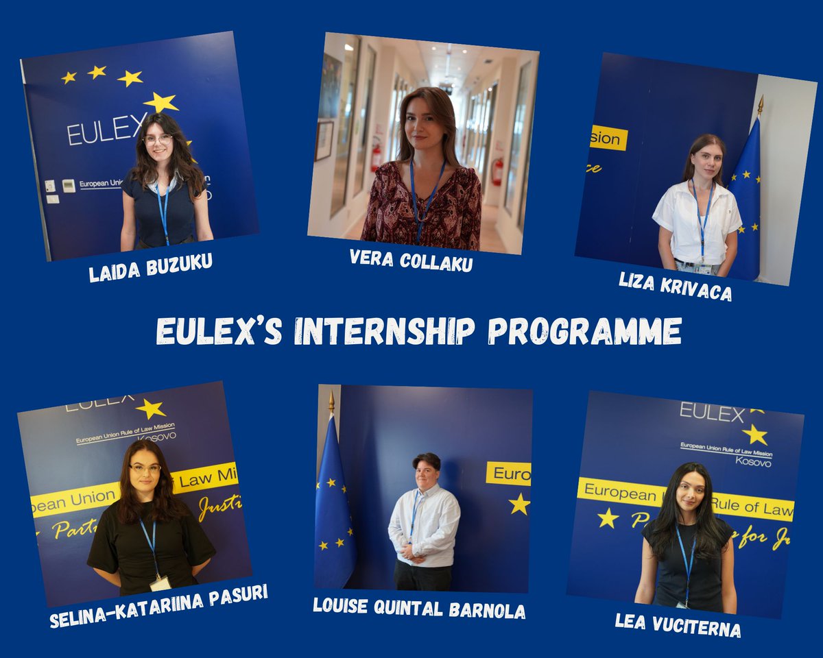 👍Happy to welcome our new interns: Lea Vuciterna, Vera Collaku, Liza Krivaca, Selina Katariina Pasuri, Louise Quintal Barnola &amp; Laida Buzuku.   They all bring a diverse set of skills &amp; fresh perspectives to the team. Looking forward to a productive internship period ahead!