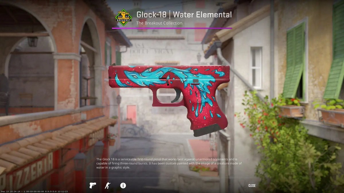 🔥(10$) Glock-18 | Water Elemental GIVEAWAY🔥 

To enter:

-Retweet
-Follow <a href="/Griffrewards/">Code: Griff</a> &amp; <a href="/Zagmania_/">Zagmania</a> 
-Watch &amp; Like youtube.com/watch?v=H44tAc… (Show proof)

⏰Giveaway ends in 24 hours!
#CS2 #CS2Giveaway