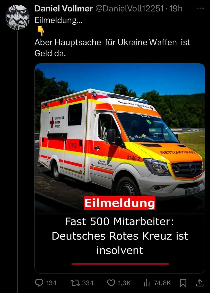 Zu blöd nen Artikel statt nur die Überschrift zu lesen oder Vertrauen in seine Leser dass sie nichts hinterfragen?

Gibt auf jeden Fall um die 1300 Personen die so dämlich sind🤦‍♂️