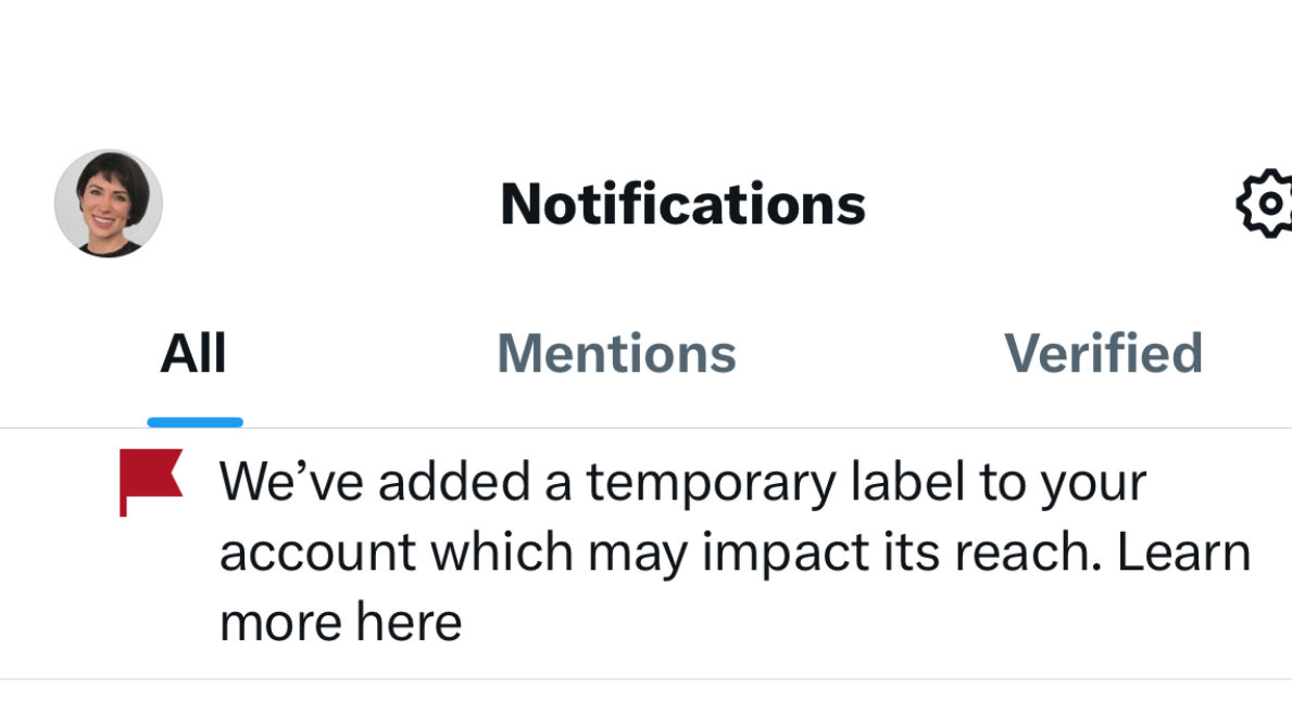 UnPressed's tweet image. X has added a temporary label to my account to restrict its reach.
I have not violated any of X’s rules.