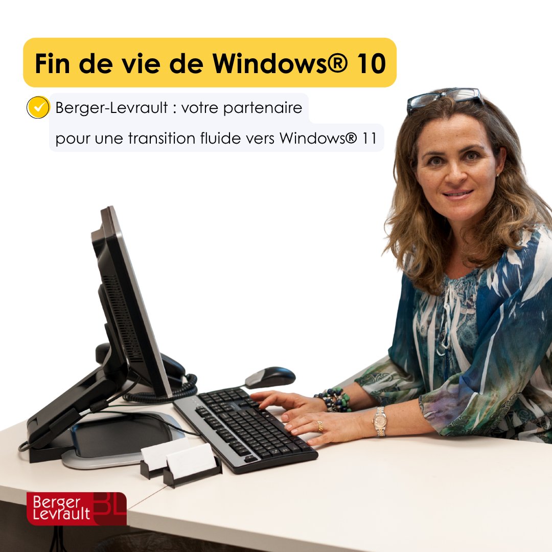 Paroles d'experts 💡| Fin de vie de Windows 10 : êtes-vous prêts ? Le 14 octobre 2025, <a href="/Microsoft/">Microsoft</a>  mettra officiellement fin à Windows® 10. 

❌ Mises à jour, sécurité, support

<a href="/bergerlevrault/">Berger Levrault</a>  vous accompagne avec des solutions adaptées 👉berger-levrault.com/fr/parole-d-ex…?