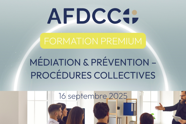 Formation Premium AFDCC 👉 Médiation &amp; Prévention / Procédures Collectives - mailchi.mp/afdcc/formatio…