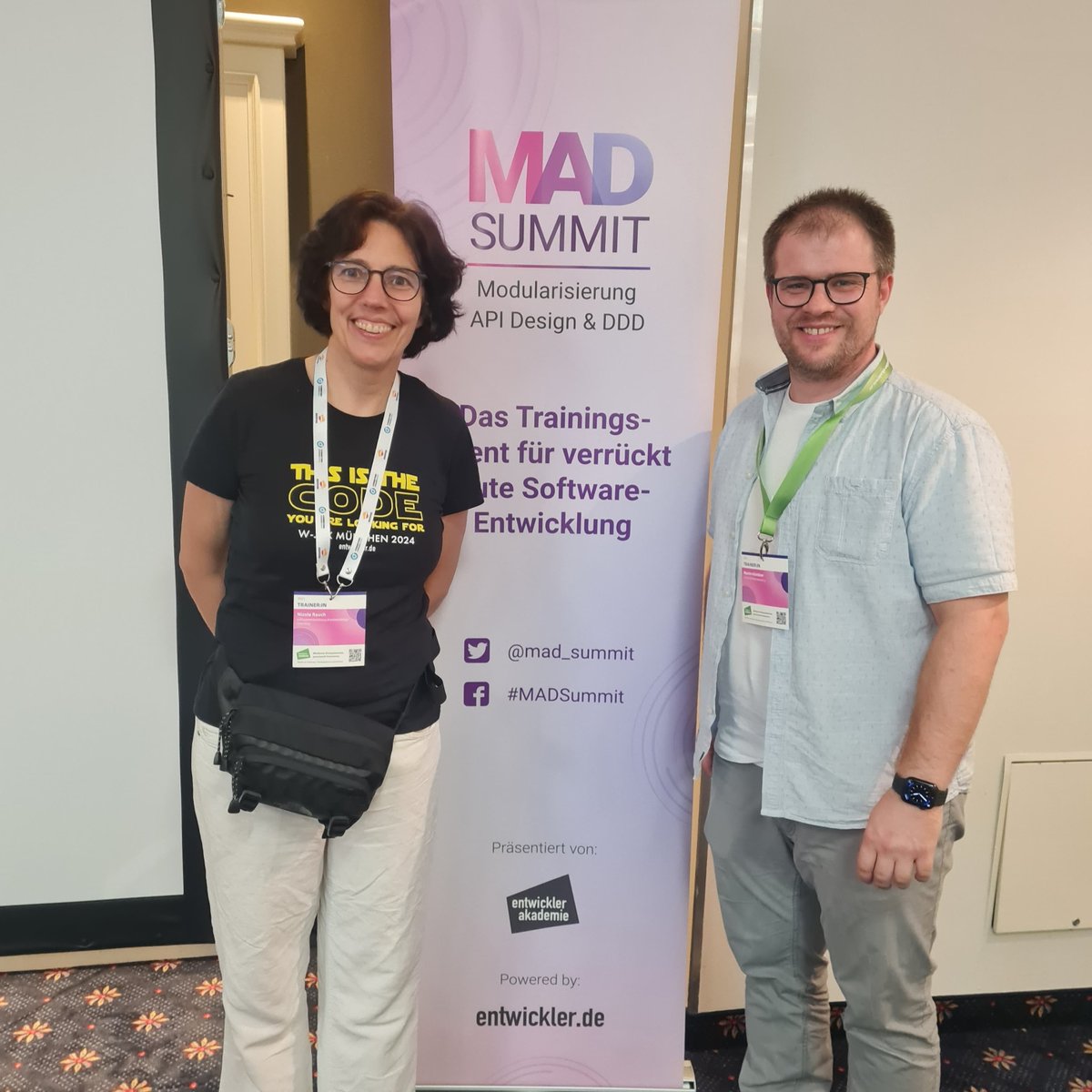 mad_summit's tweet image. ✨ Was für eine Woche!
Gestern gingen die letzten Workshops mit Marcus Noerder-Tuitje, @javacoding, Nicole Rauch und Martin Günther über die Bühne – und wir sind noch voller Eindrücke. 🚀
💬 Jetzt seid ihr dran: Was waren eure persönlichen Highlights?