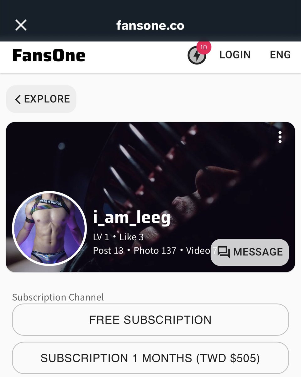 ❇️ I’m on FANSONE now!! ❇️
New platform launched, come subscribe mine if you’re on fansone too.
🚨>> fansone.co/en/iamleeg