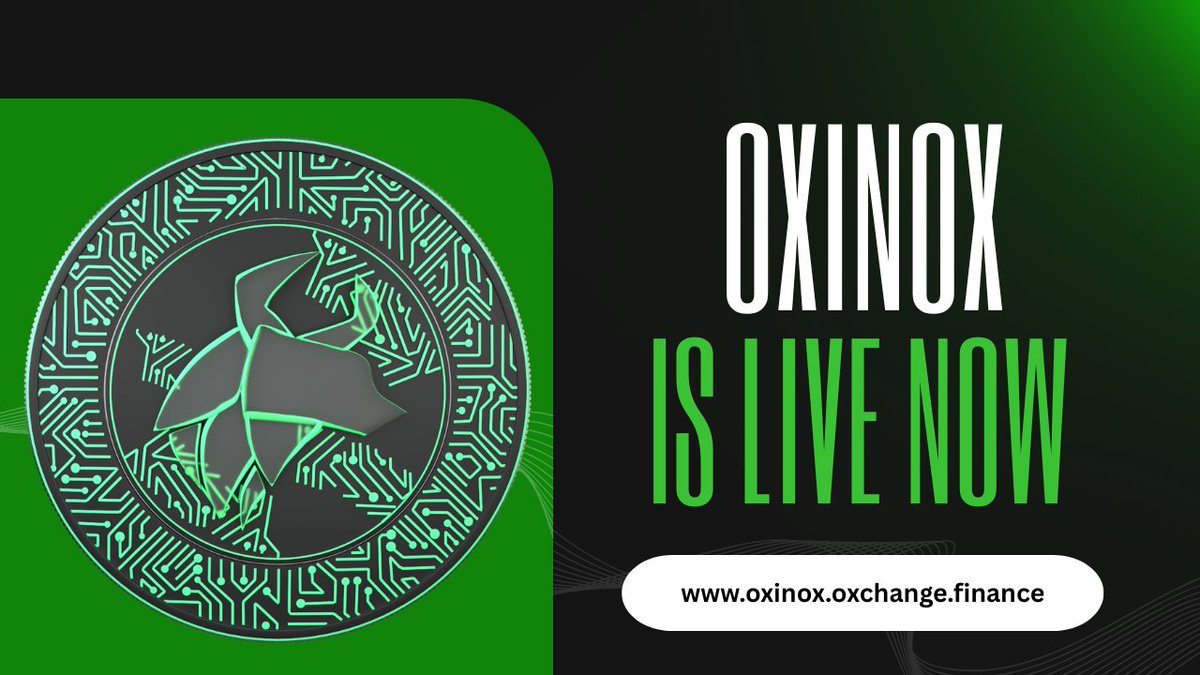Oxchange IO tweet media