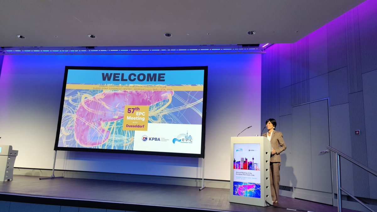 Claudio Luchini (@cluchini10) on Twitter photo Kick off at the Düsseldorf Congress Center of the annual meeting of the European Pancreatic Club by <a href="/IEspositoPATH/">Irene Esposito</a> EPC President 2025 Kick off at the Düsseldorf Congress Center of the annual meeting of the European Pancreatic Club by <a href="/IEspositoPATH/">Irene Esposito</a> EPC President 2025