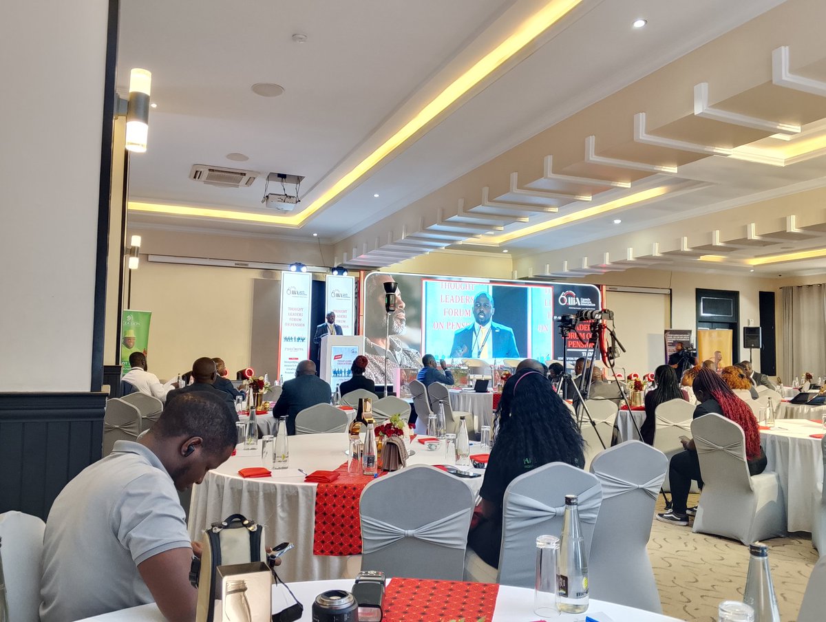 Finance and trade Publications Uganda (@financetradeug) on Twitter photo Happening Now ââ
Thought Leaders Forum on Pension at Mestil Hotel, hosted by <a href="/The_UIA/">Uganda Insurers Association</a> bringing together leading experts from key sectors to explore the evolving landscape of retirement planning in Uganda.
Theme: Demystifying the Insurerâs Role in Growing the Pension Sector. Happening Now ââ
Thought Leaders Forum on Pension at Mestil Hotel, hosted by <a href="/The_UIA/">Uganda Insurers Association</a> bringing together leading experts from key sectors to explore the evolving landscape of retirement planning in Uganda.
Theme: Demystifying the Insurerâs Role in Growing the Pension Sector.