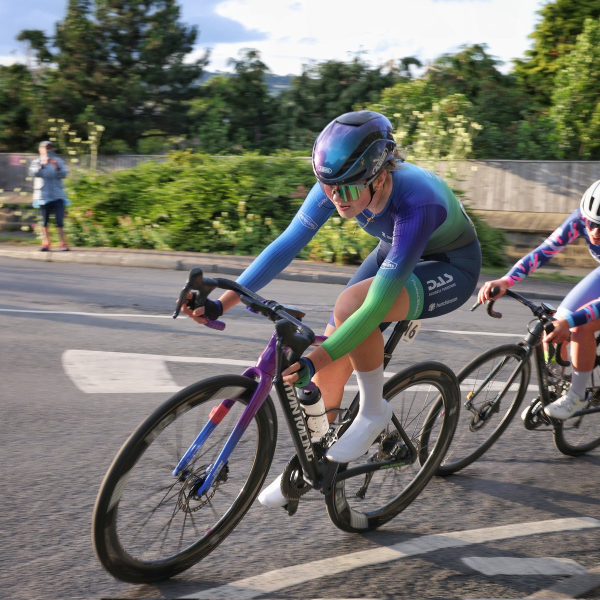 Congratulations <a href="/robynclayx/">Robyn Clay</a> of <a href="/DAS_Hutch_Bro/">DAS-Hutchinson</a> Winner of yesterday's <a href="/SANTINI_SMS/">Santini Cycling</a> Women's <a href="/otleycycleraces/">Otley Cycle Races</a>