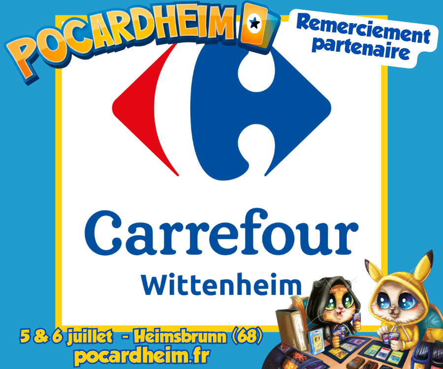 📢Remerciement Partenaire🤩

Merci à Carrefour Wittenheim, anciennement Cora, soutien de nos événements depuis de nombreuses années !
Grace à eux encore cette édition de nombreuses fournitures alimentaires et non alimentaires sont prises en charge