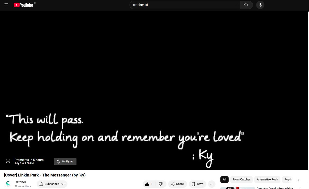 Catcher_ID's tweet photo. admin Lengah mereka malah ngupload 😡😡😡

The Messenger by LINKIN PARK 
cover by
@Sorrowful_9 

👉https://t.co/KY86YkogdV👈

#music #musicproduction #art #VideoEditing #Commission #Creator https://t.co/L5bEfTrzRz