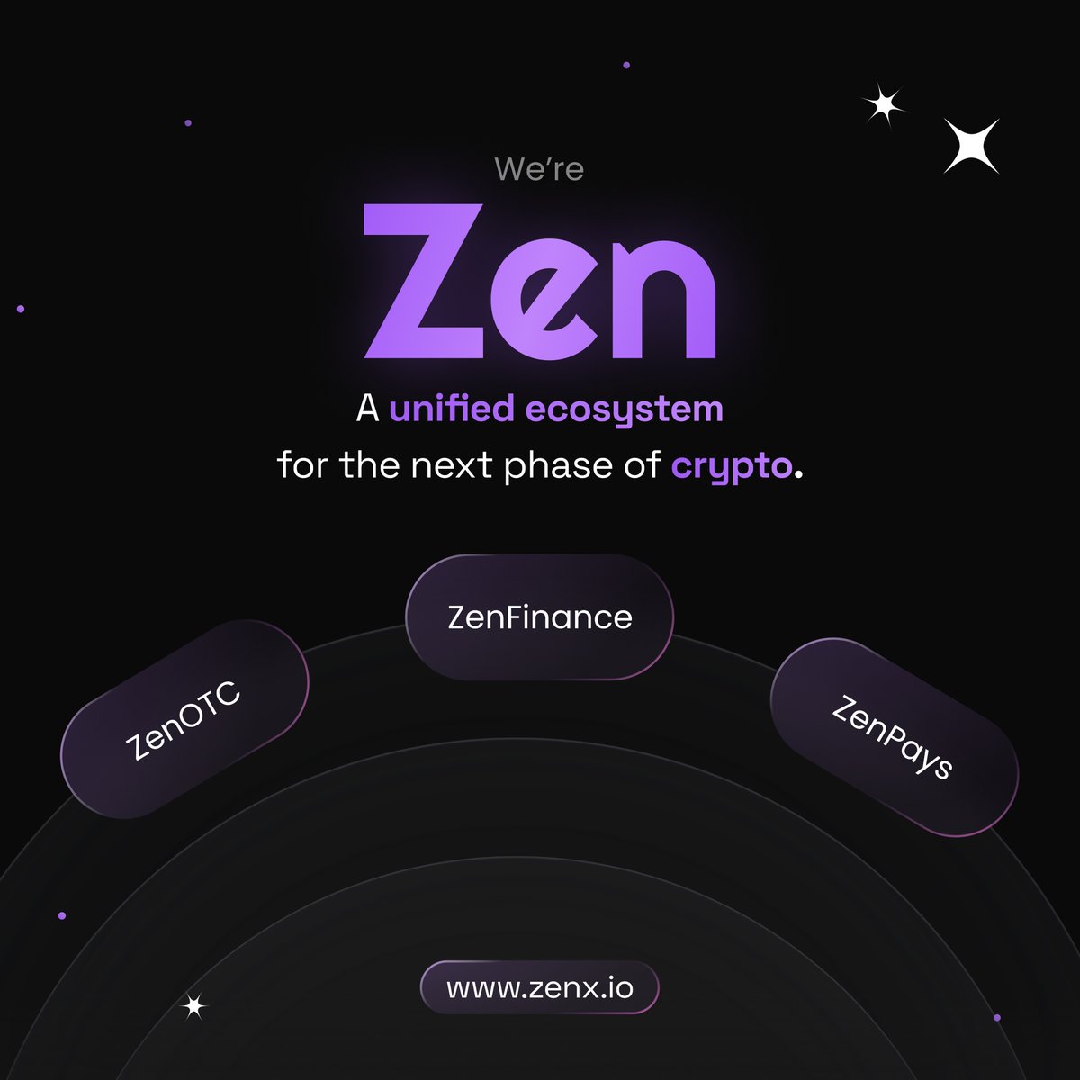 Zen_Crypto_'s tweet photo. Everyone's building dApps. But who’s building for real volume and capital flow?

Most infra today isn’t built for volume.

But Zen is.

Introducing the Zen ecosystem, ZenOTC, ZenPays, and ZenFinance.

Built for real trades. Real flows. Real players.

#Zen #OTCTrade #Crypto #Web3 https://t.co/NQWrMUMECE