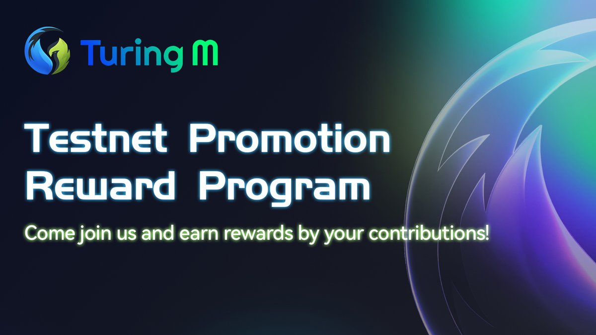 Turing Market Testnet Promotion Reward Program🌟

Join us in reshaping prediction markets and showcase your influence. The points you earned will be exchanged to TUIT in a certain ratio after Mainnet launch and more rewards will be received according to the contributions.