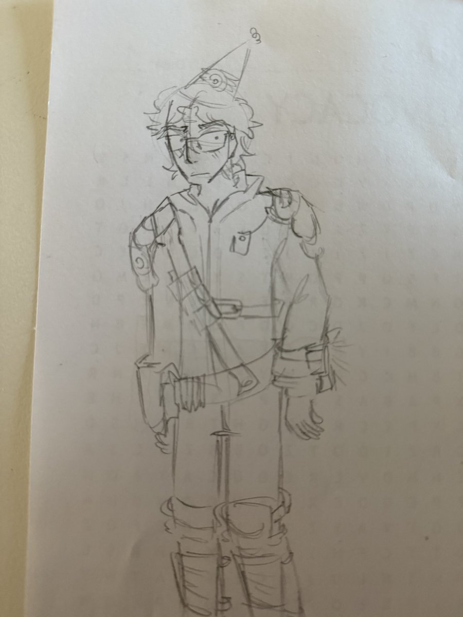 turneepofficial's tweet image. fallout 76 character but i cannot draw hands or feet, arcade and my courier and then my courier. sizes r a bit funky because its PHYSICAL MY IPAD IS FREAKING BROKEN