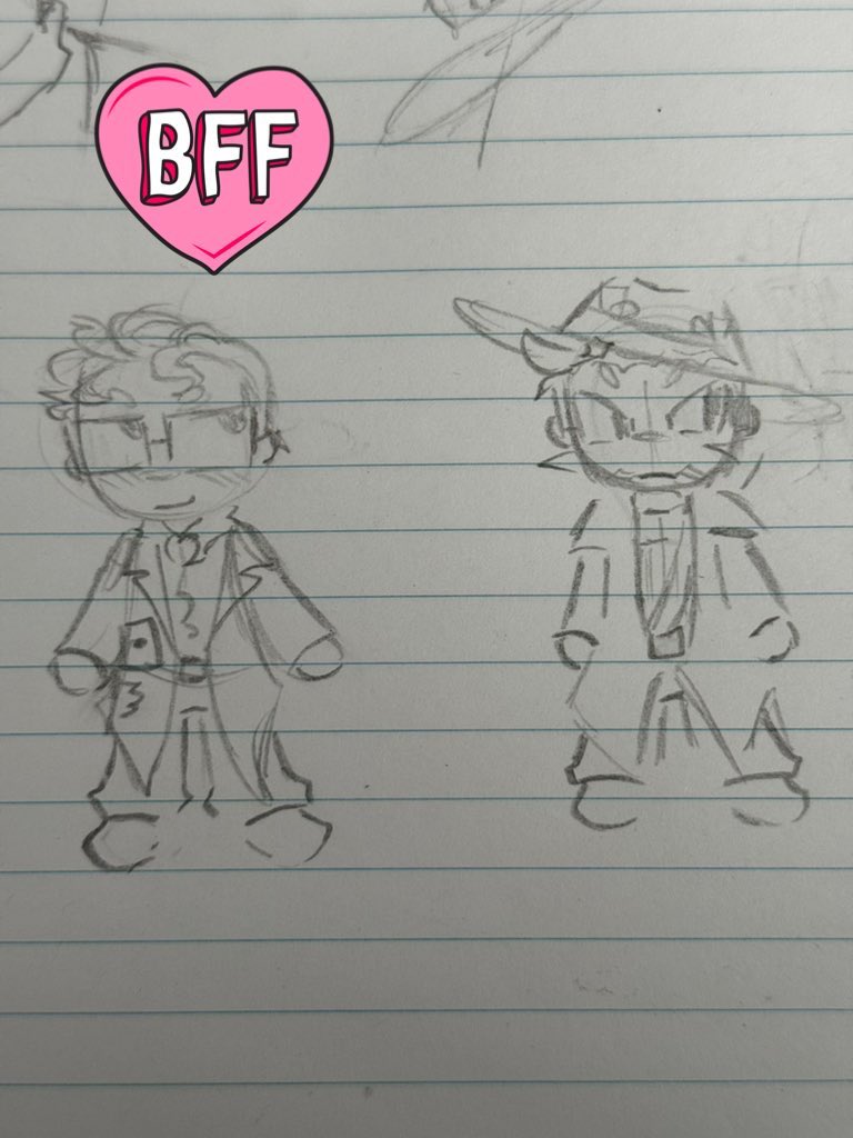 turneepofficial's tweet image. fallout 76 character but i cannot draw hands or feet, arcade and my courier and then my courier. sizes r a bit funky because its PHYSICAL MY IPAD IS FREAKING BROKEN
