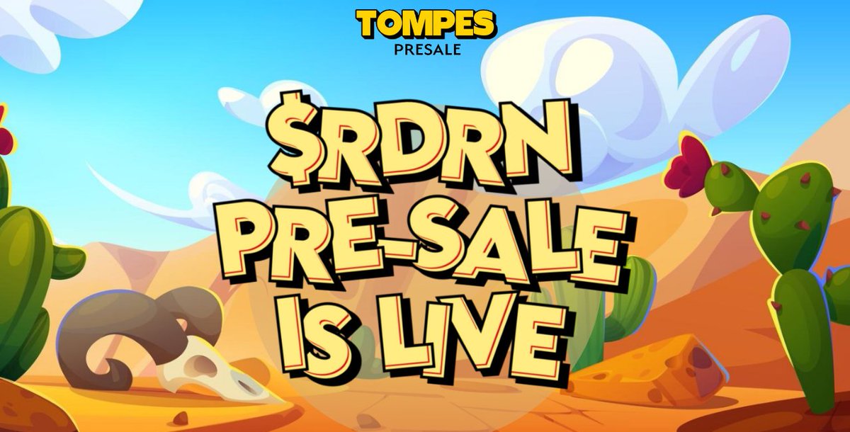TompesPresale's tweet photo. 🚦 Crypto doesn’t wait. Neither should you.

The $RDRN presale isn’t just early access — it’s strategic positioning.

By the time others start paying attention, you’ll already be deep in the ecosystem, playing, earning, and multiplying.
No guessing, no noise — just clarity, speed, and profit.

While others scroll, you run.
That’s the RoadRunner way.

#Crypto #NFT #RDRN #DeFi #PreSale #Community #Token #TompesPreSale
