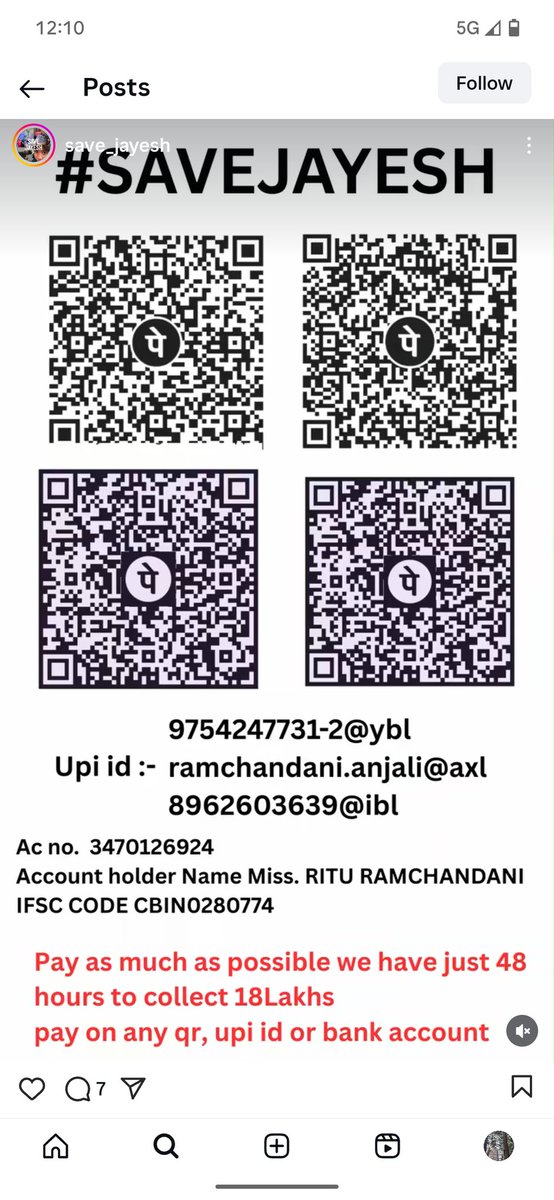 Abhasforyou's tweet photo. Hello @SewaBhartiMP @karmapatraindia
@CMMadhyaPradesh @AyushmanNHA

Need your urgent financial support for the treatment of a boy with rare condition. Please help . #Save_Jayesh

Contact details: 
9754247731
Anjali Ramchandani https://t.co/Nca8JimaQ3