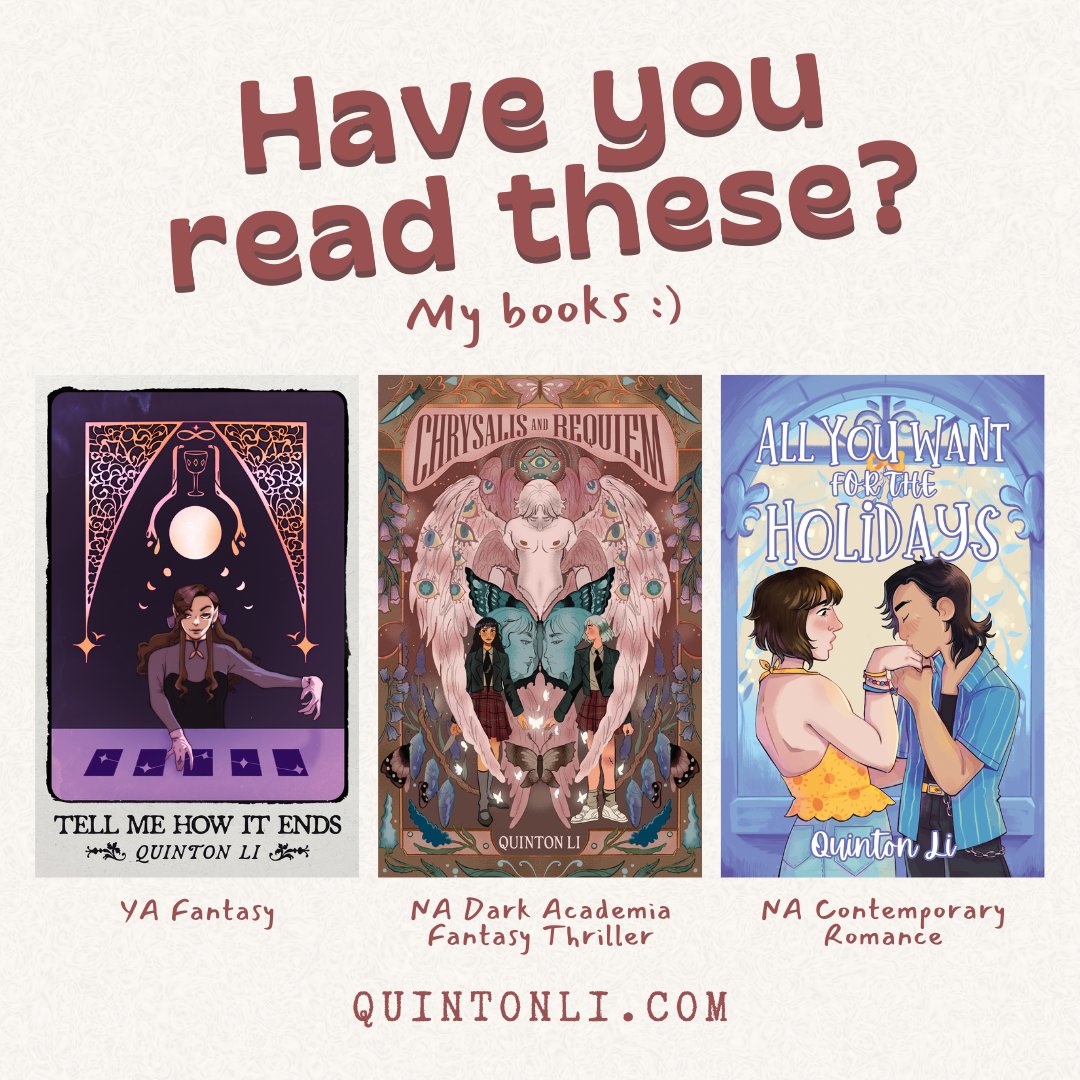 Quinton Li 🌟 REVERENT ANTHOLOGY out now! tweet media