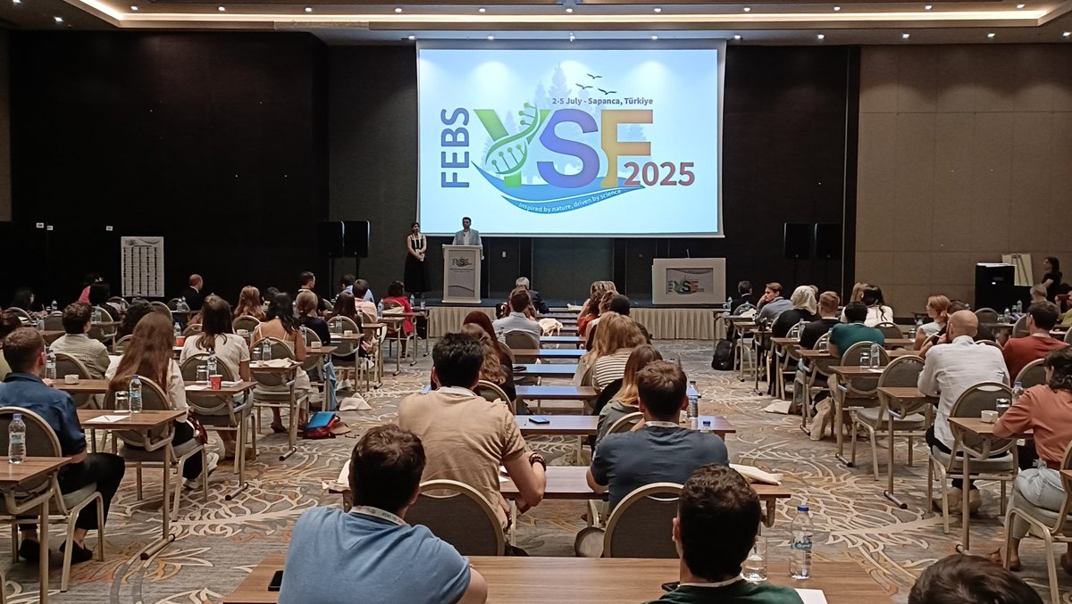 FEBSnews's tweet image. We're thrilled to welcome over 100 talented early-career scientists from across Europe and beyond to the 24th FEBS Young Scientists’ Forum #YSF in beautiful Sapanca! 🌿🇹🇷
Let the science, networking and inspiration begin! #youngFEBS