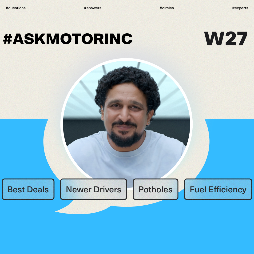 On #AskMotorInc W27, we help you find confidence in traffic, see potholes earlier, find better deals and set fuel economy expectations! 

▶️ youtu.be/oJbXL7BTC0I

To ask questions, please use #MotorInc Circles – download the free MotorInc app today at motorinc.com!
