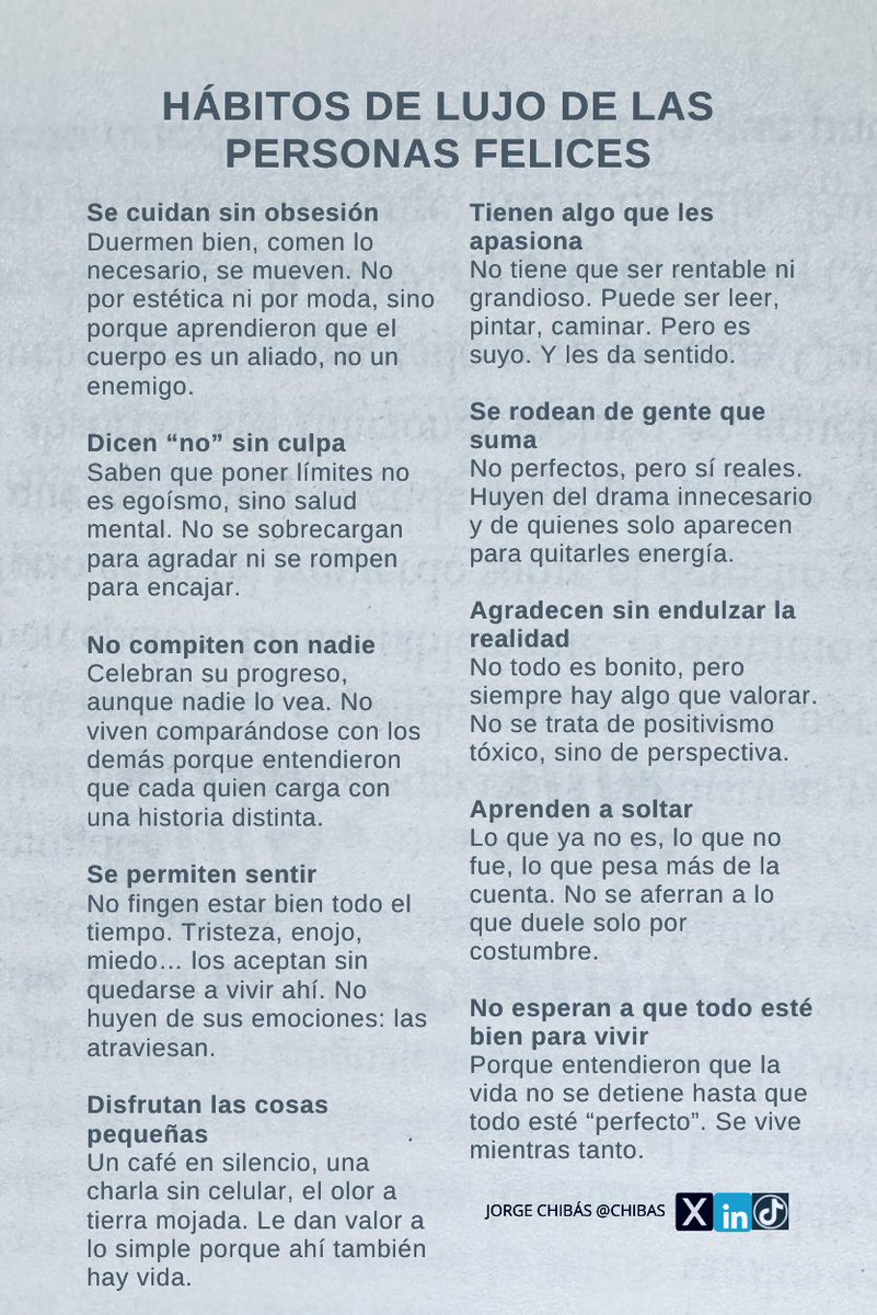 Hábitos De LUJO 🧠