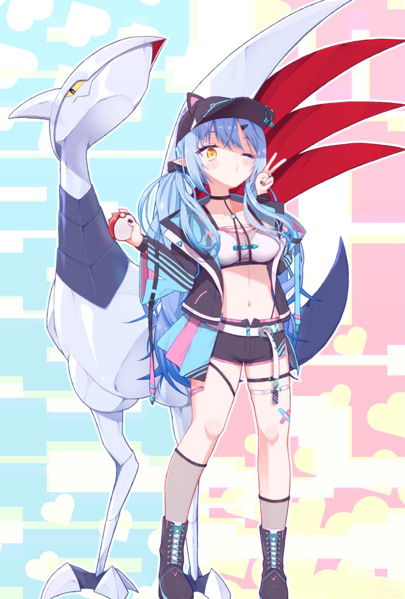 「最近描いた絵もくっつけておこうねー こういうの描けるヨー」|狐憑戌憑(きつねつき いつき)🐿🫧のイラスト