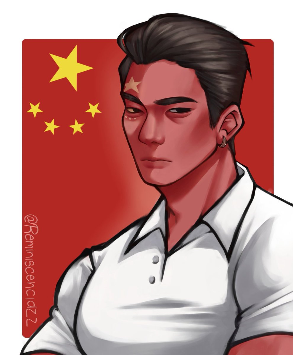 🇨🇳🇨🇳🇨🇳🇨🇳 
Wassup Beijing 
#countryhumans #countryhumanschina