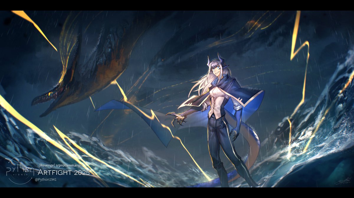 [Revenge] Azurean - <a href="/srprottenmango/">SRP『artfight crystal』</a>

#artfight2025 #artfight #af2025 #artfightteamfossils