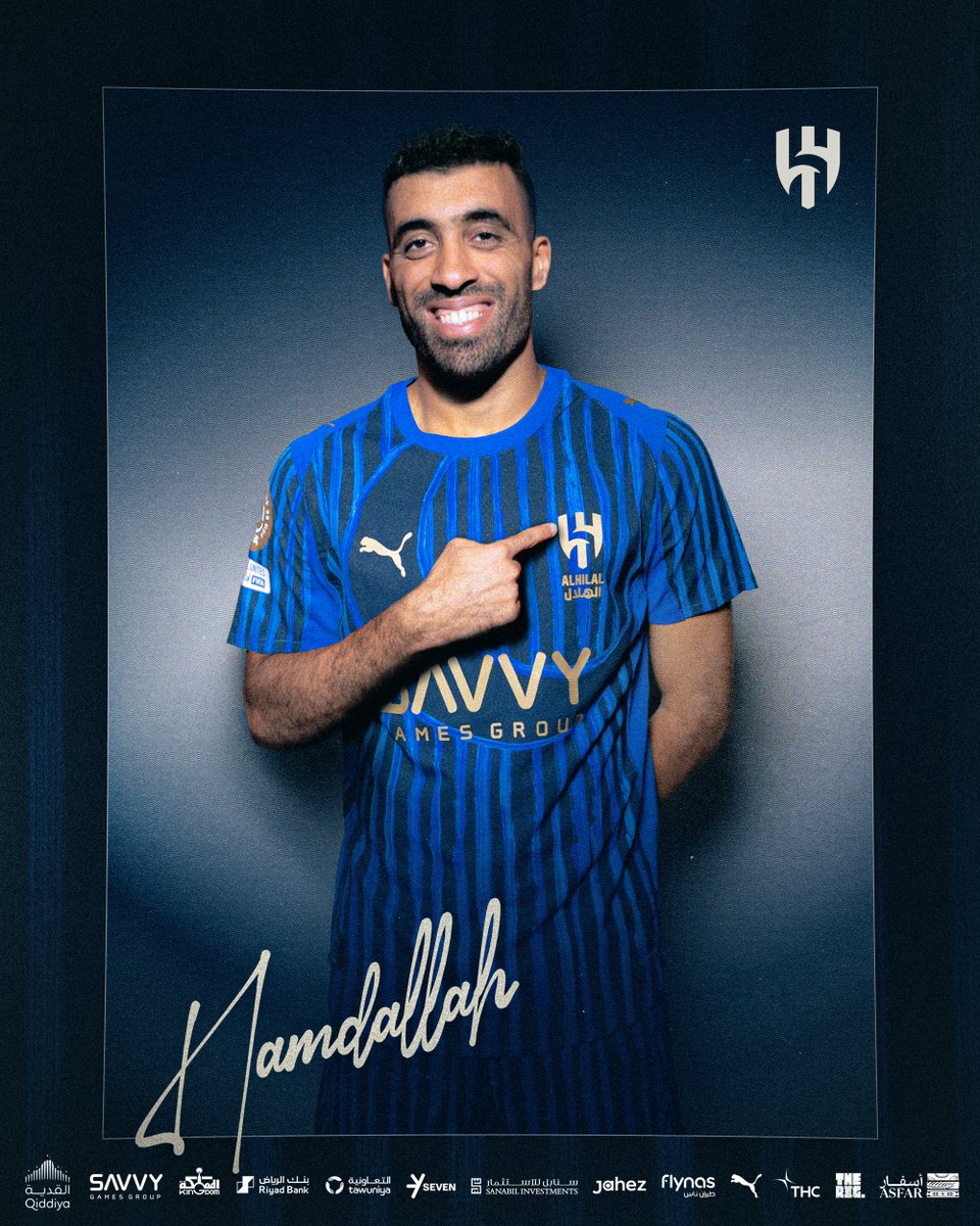 Just 3-time Saudi Pro League golden boot winner Abderrazak Hamdallah signing on loan with Al Hilal...

Moroccan trained with team yesterday ahead of FIFA Club World Cup quarter-final v. Fluminense. #FIFACWC