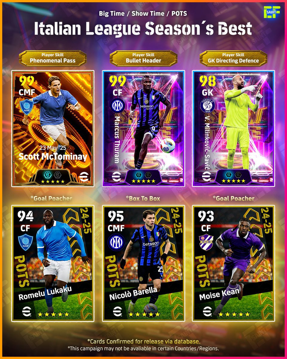Canada10Fiel's tweet image. 🚨{ Official } New Big Time 😱 Available Monday July 7 ‘25 in eFootball 2025
#efootball #BarcelonaFc #Barcelona #Lamine #LamineYamal #Bigtime #update #UCL