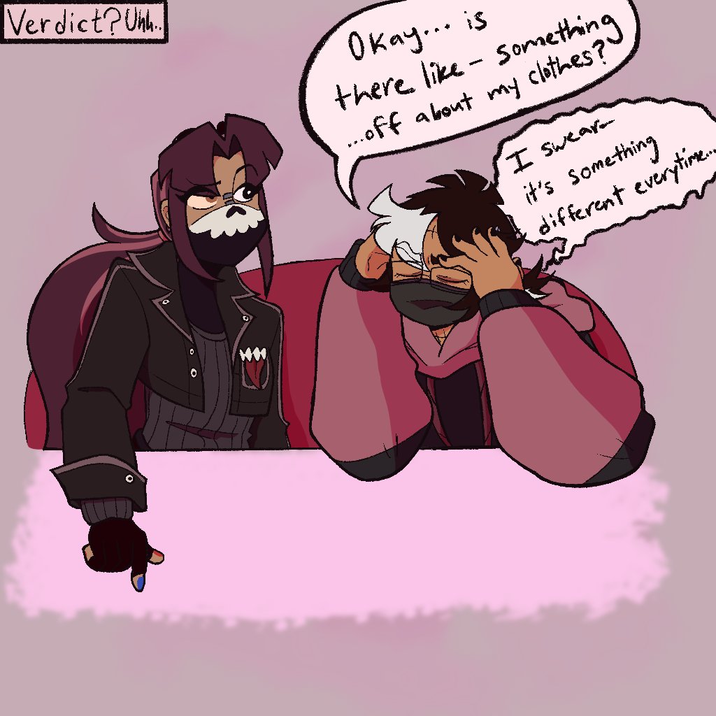lovingaka1's tweet image. Sable's outfit getting mixed reactions... wonder why X3
( I also forgot the plaid pattern, but I don't have the energy to finish... ( ◞ ⌓ ◟)=3 )
#FarFetchedShow #FarFetchedOC