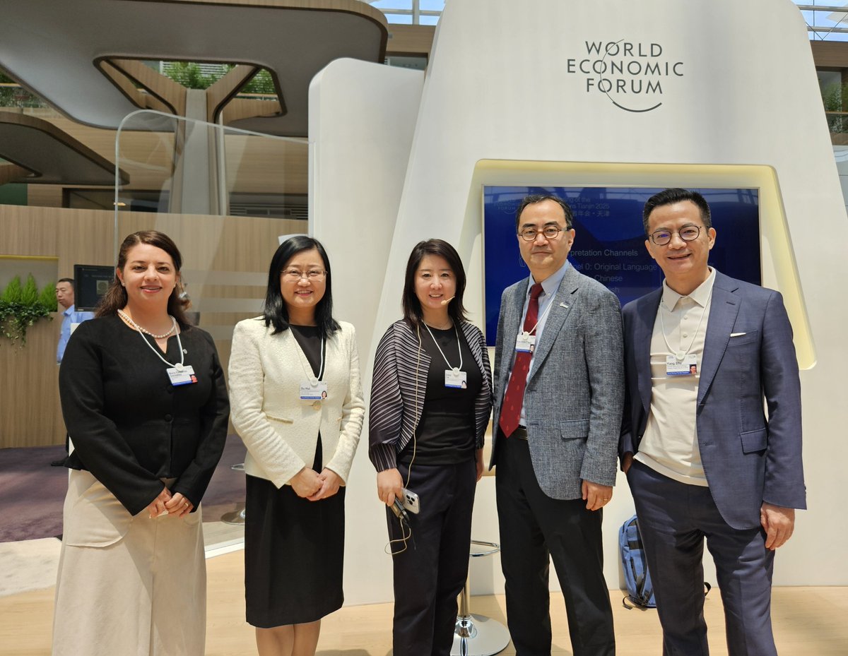 HKUST (@hkust) on Twitter photo HKUST is honored to play a pivotal role in this year's global dialogue at the World Economic Forum Annual Meeting of the New Champions 2025, also known as Summer Davos, in Tianjin, China.
Dr. Shin Cheul KIM, our Associate Vice President for Research and Development (Knowledge HKUST is honored to play a pivotal role in this year's global dialogue at the World Economic Forum Annual Meeting of the New Champions 2025, also known as Summer Davos, in Tianjin, China.
Dr. Shin Cheul KIM, our Associate Vice President for Research and Development (Knowledge