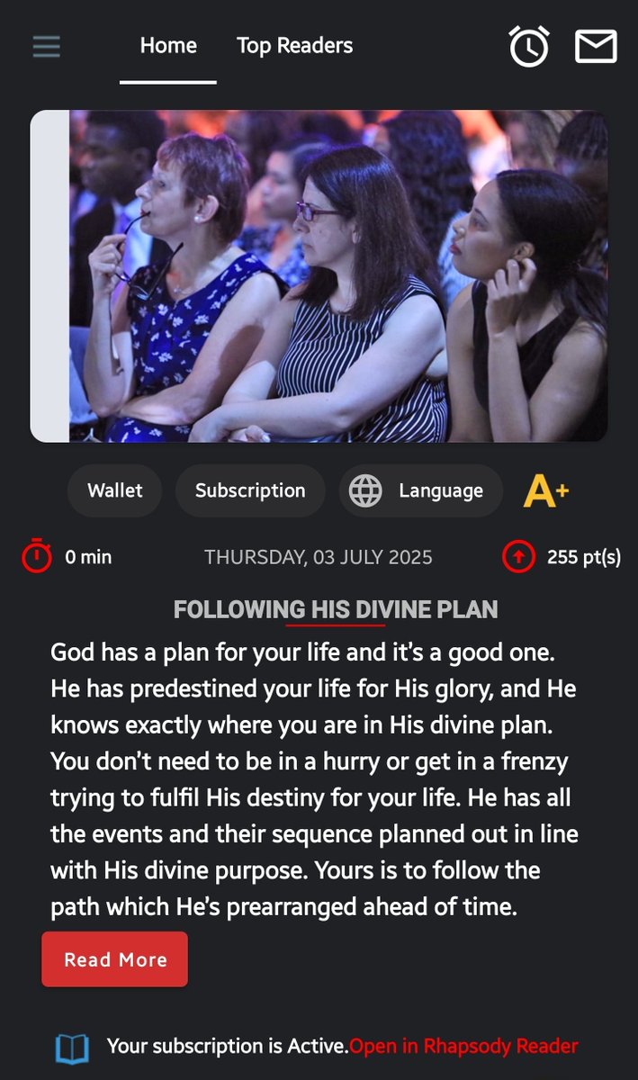 thebigwhats's tweet photo. rhapsody_extracts (FOLLOWING HIS DIVINE PLAN)
Thursday, 3 July 2025
rhapsody_extracts 
rhapsody_confessions
GET RHAPSODY OF REALITIES FOR ALL AGES USING THE LINK>>>
https://t.co/3YXSRmw4KO
#pastorchrisoyakhilome 
#rhapsodyofrealities
#rhapsody
#christembassy https://t.co/2RIn6kFAEu