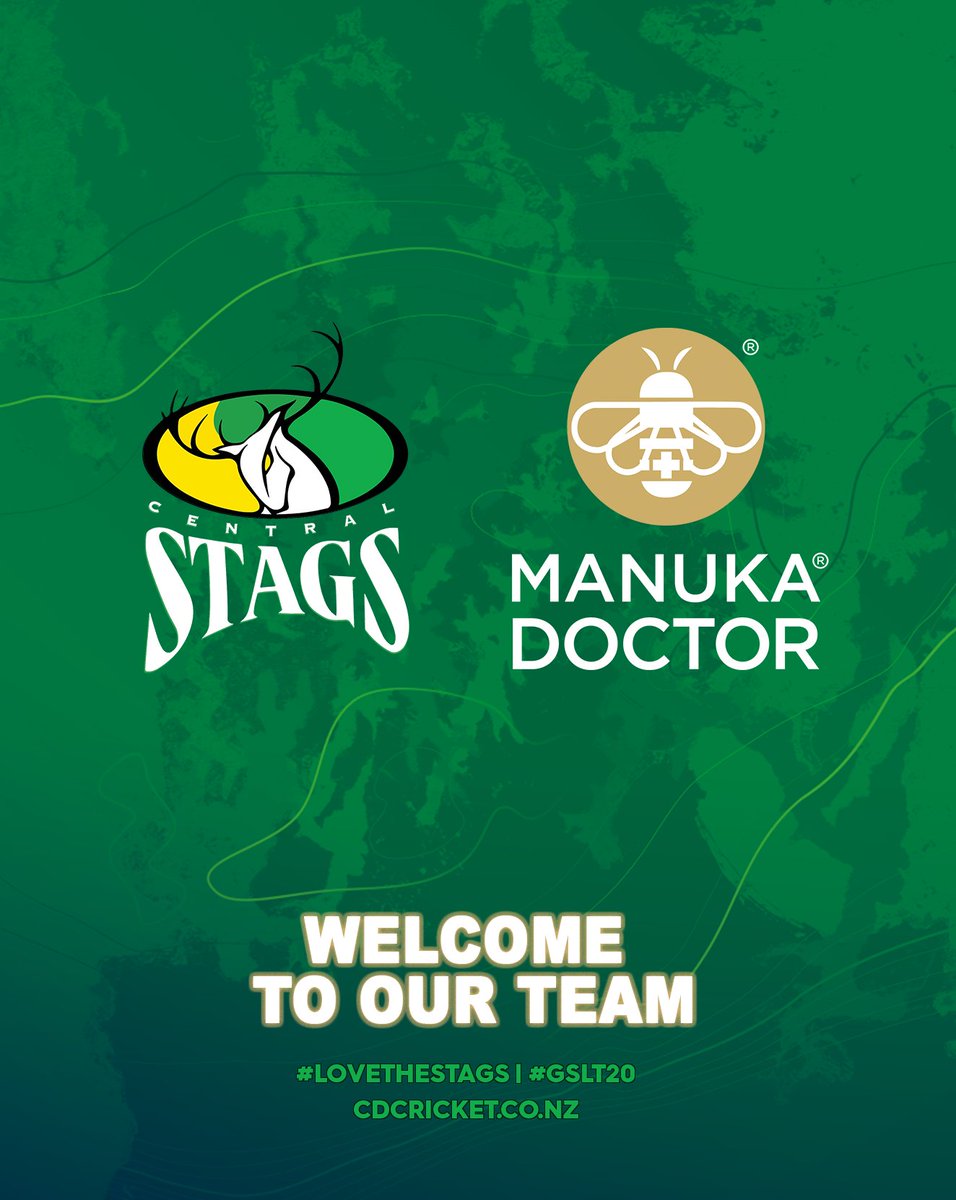 Central Stags π (@centralstags) on Twitter photo Welcome, <a href="/ManukaDr/">Manuka Doctor</a> to the <a href="/CentralStags/">Central Stags π</a> family! Weβre stoked to have you on board for Guyana as a major partner for our #GSLT20 campaign
π―π¦π
π©π©π© #LOVETHESTAGS
π©π©π© #GLOBALSUPERLEAGUE
π©π©π© #MANUKADOCTOR
#wellBEEing #ManukaHoney #T20 #cricket Welcome, <a href="/ManukaDr/">Manuka Doctor</a> to the <a href="/CentralStags/">Central Stags π</a> family! Weβre stoked to have you on board for Guyana as a major partner for our #GSLT20 campaign
π―π¦π
π©π©π© #LOVETHESTAGS
π©π©π© #GLOBALSUPERLEAGUE
π©π©π© #MANUKADOCTOR
#wellBEEing #ManukaHoney #T20 #cricket