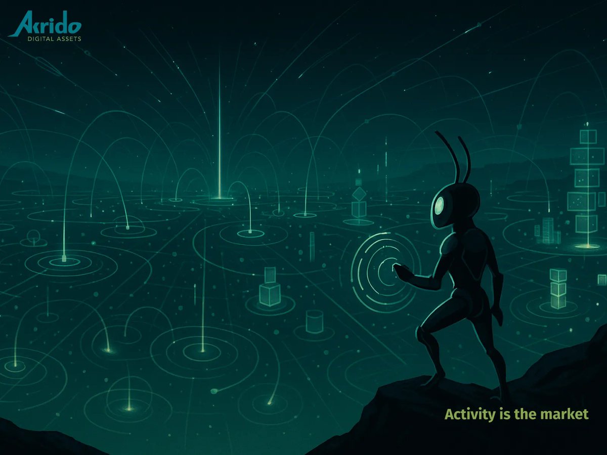 On-chain activity is becoming its own market.  
Instead of just tracking value, protocols are now optimizing for visible motion.   

Think farm points, snapshot votes, and gas rebate loops. We're moving from valuing outcomes to incentivizing participation for participation's