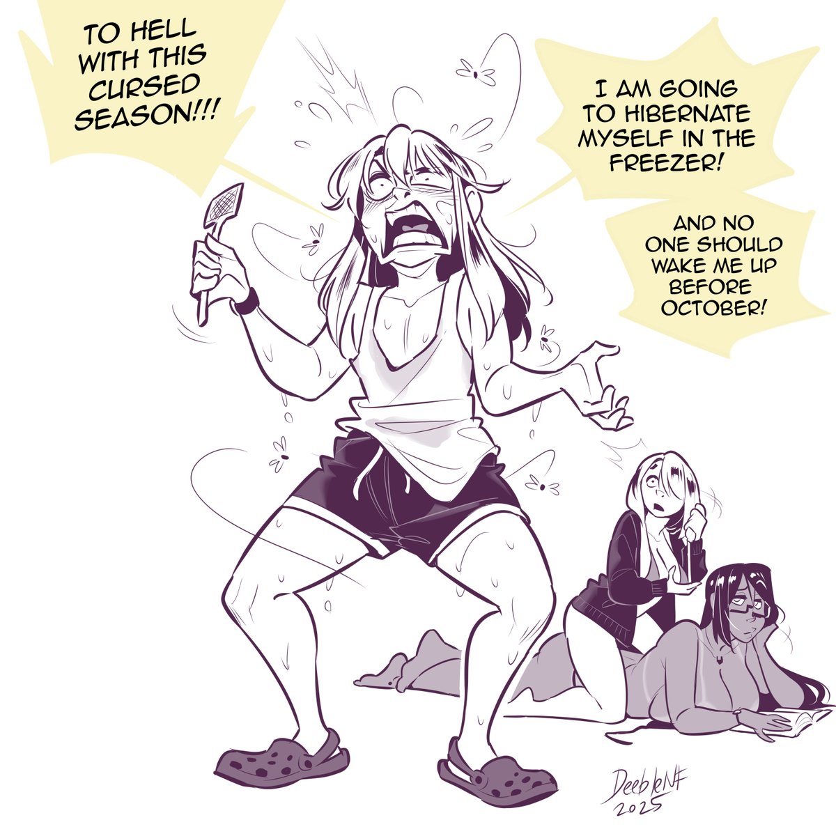 DeebleNf's tweet image. Well, seems like his patience reached it's limit