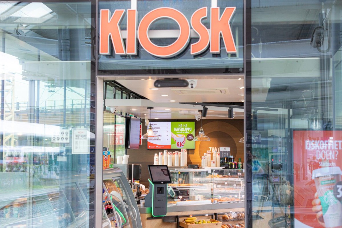 Self-service offers an ideal solution for NS kiosk shops at Dutch railway stations. Find out how Pan Oston developed a compact self-checkout that allows time-constrained travellers to check out their purchases at lightning speed: buff.ly/kM6RJZr