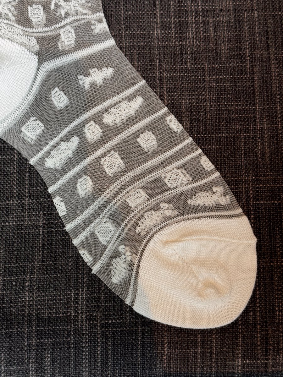 퇴적구조 양말이 있다고? 암모나이트부터 티라노사우르스를 레이스로 만들었어요! 🦖🦕🐋 도쿄 과학박물관 굿즈인데 무조건 구매~~!!!